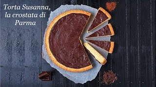 Torta Susanna la crostata golosa di Parma [upl. by Nnaycnan730]