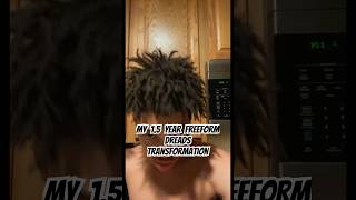 My 15 Year Freeform Dreads Transformation freeformdreads dreadlocks dreads freeformlocs [upl. by Averill]