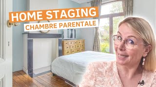 Home staging de CHAMBRE 🛌 parentale 💞 Faites votre lit à lenvers  🙃 [upl. by Alsworth801]