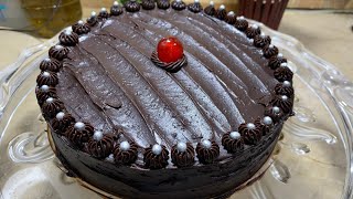 Chocolate Fudge Cake Recipe  Moist Chocolate Fudge Cake By Savoury Spice [upl. by Dorweiler]