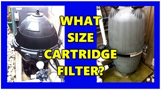 What Size Cartridge Filter For My Pool [upl. by Wistrup]