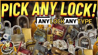 Pick EVERY Type of Lock [upl. by Akinnor]