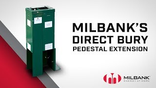 Milbank  Slimline Direct Bury Pedestal Extension [upl. by Romie]