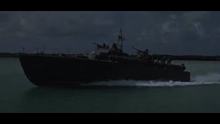 PT 109 1963 Rescuing Paramarines at Choiseul Part 1 HD Cliff Robertson as Lt JG John F Kennedy [upl. by Oihsoy880]