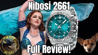 Nibosi 2661 Dual Hour Quartz Chronograph Review [upl. by Asiat927]