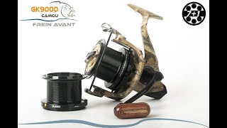 Moulinet Carp Design GK9000 et GFR9000 par Carpe Tendance [upl. by Uolyram546]