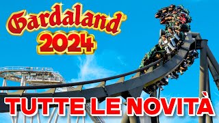 APERTURA GARDALAND 2024 ECCO TUTTE LE NOVITÀ [upl. by Dewain]