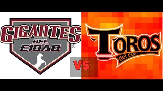 Gigantes VS Toros EN VIVO [upl. by Nidroj]