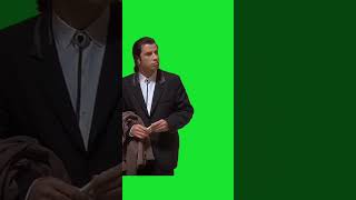 John Travolta Pulp Fiction Meme Green Screen HD [upl. by Kennedy]