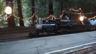 Part 2 Winterfest at The Redwood Valley Railway Dec 17 2022 [upl. by Suilienroc517]