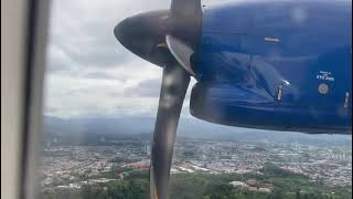 My flight as MASwings ATR 72500 ready for takeoff [upl. by Severin582]