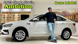 Skoda Slavia Ambition 10L TSi ❤️ Skoda Slavia Base Model [upl. by Bulley]