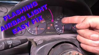 GET RID OF THAT AIRBAG LIGHT  MX5 MIATA [upl. by Hafler]