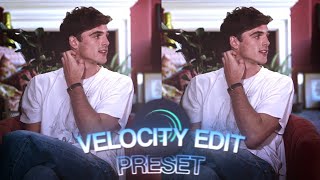 Velocity edit preset  Alight Motion  Tomxxtc™ [upl. by Busch539]