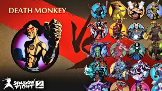 Death Monkey Vs All Bosses Shadow Fight 2 [upl. by Ila825]