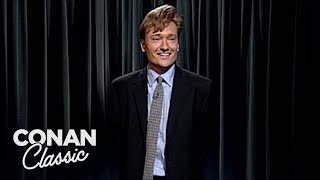 The First Episode Of quotLate Night With Conan OBrienquot  Late Night with Conan O’Brien [upl. by Enaywd]