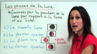 Sciences 9e Les phases de la Lune [upl. by Casandra]