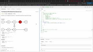 Leetcode 19 Remove Nth Node From End of List [upl. by Clynes]