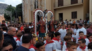 SFERRACAVALLO PALERMO  PROCESSIONE DEI MINI PORTATORI DI SAN COSMA E DAMIANO 4K 30092022 [upl. by Onin]