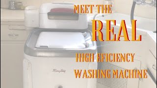 Why I still wash in a vintage Maytag wringer washer and you should too [upl. by Yrad]