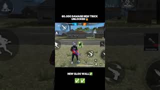 Knockdown Gloo Wall Trick 🔥 Free Fire Gloo Wall Trick freefire [upl. by Leirvag]