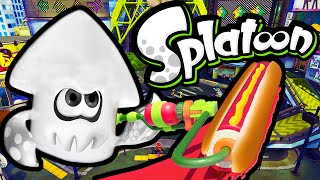 Splatoon Wii U Splatfest LIVE Marshmallows VS Hot Dogs 20 Slosher Splatling Online Stream Gameplay [upl. by Zosima]