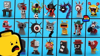 LEGO Sprunki How to Build PHASE 5 Every Character  Sprunki Incredibox [upl. by Esch]