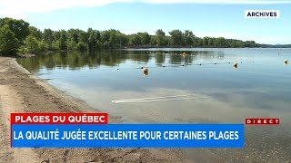 Estil sécuritaire de se baigner dans leau des plages du Québec  entrevue [upl. by Stanwood]