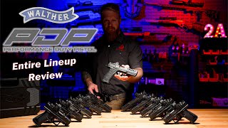 Walther PDP Full Lineup Review  Best Red Dot Ready [upl. by Eenttirb427]