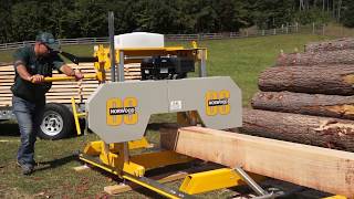 The Affordable EasytoUse amp Reliable Sawmill Youve Been Looking for  The Frontier OS27 [upl. by Vic]