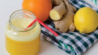 Orange Ginger Detox Juice [upl. by Nyrrat]