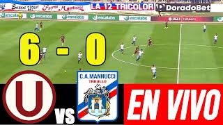 EN VIVO UNIVERSITARIO vs CARLOS MANNUCCI60 I POR LA FECHA 1 DEL TORNEO CLAUSURA 2024 [upl. by Orelie]