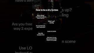 How to be a dry texter [upl. by Schuler552]