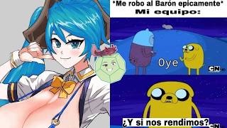 MEMES DE LEAGUE OF LEGENDS ESPAÑOL 383 leagueoflegends [upl. by Allsun687]