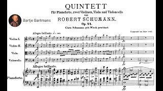 Robert Schumann  Piano Quintet Op 44 1842 [upl. by Refinnej]