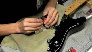 Telecaster Bridge amp Saddle Exchange：to String Saver [upl. by Nickolai36]