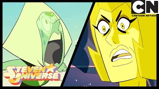 Steven Universe  Peridot Calls Yellow Diamond a Clod  Message Received  Cartoon Network [upl. by Eniamrehc]