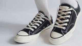 How To Lace Converse Low  Best Way [upl. by Luella]