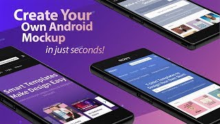 Create Your Own Android Mockup [upl. by Atalayah733]