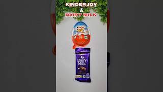 Dairy milk and kinderjoy chocolate 🍫🍫 shorts youtubeshorts [upl. by Sucramrej]