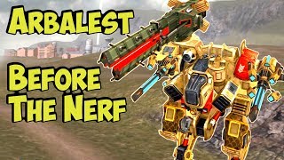 War Robots Test Server Vityaz Sniper BEFORE Arbalest Nerf  WR Gameplay [upl. by Zebapda520]