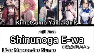 Shinunoga Ewa cover Kimetsu no Yaiba Girls Lívia Marcondes Nunes [upl. by Balbinder188]