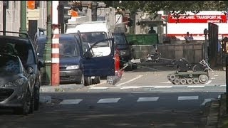 Fausse alerte à la voiture piégée à Bruxelles [upl. by Analiese]