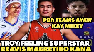 MAGNOLIA RAFI REAVIS MAG RETIRO KANA I TROY ROSARIO FEELING SUPERSTAR I PBA TEAMS AYAW KAY WILLIAMS [upl. by Swithin599]