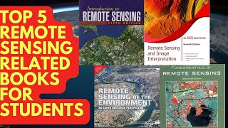 Top 5 Remote Sensing Books for StudentsRemote sensing book suggestion books remotesensing gate [upl. by Lefty]