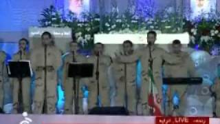 Hizbullah music amp song for Ahmadinejad in south Beirut [upl. by Furnary]