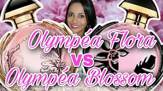 Olympea Flora vs Olympea Blossom  Paco Rabanne  Qual escolher Resenha e Comparação [upl. by Mitzl]