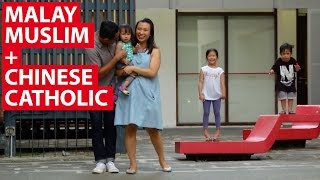 Malay Muslim  Chinese Catholic How An Interracial Marriage Works [upl. by Wain]