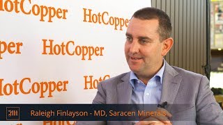 LIVE FROM DIGGERS AND DEALERS  Raleigh Finlayson MD Saracen Minerals [upl. by Larrad997]