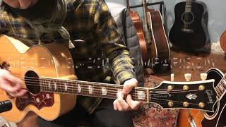 Gibson Sj200 Comparison Walnut and Maple BampS  원미사운드 [upl. by Viking99]